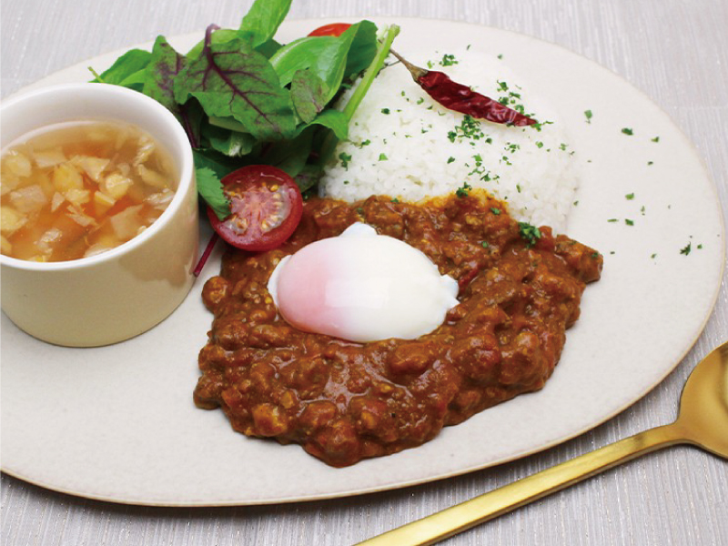 ゴロっとジューシー！キーマカレー