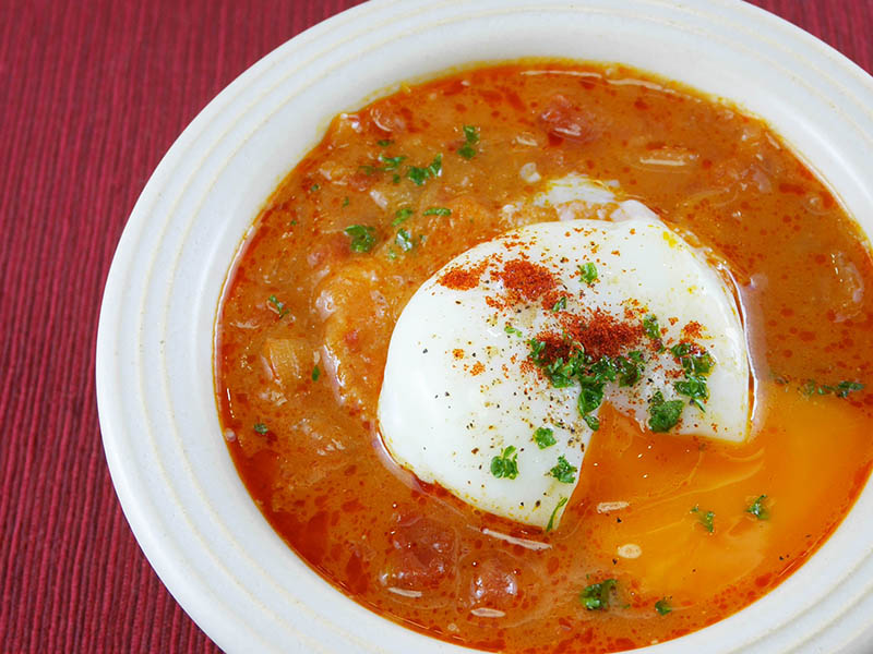 にんにくとトマトのスープ(アホスープ風）