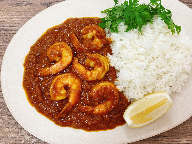 ココナッツ海老カレー