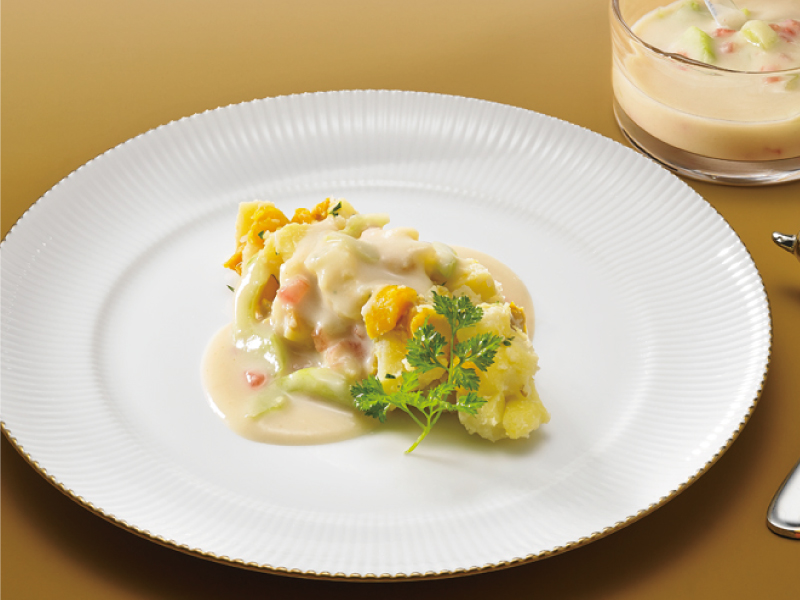 ［new］ポテトとマンゴーのライタ風サラダ