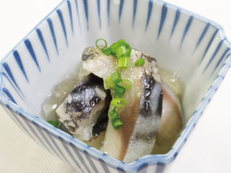 ［new］しめ鯖トマトジュレ和え